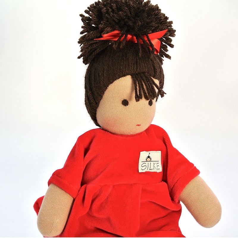 シルケ人形 ロッテちゃん・赤 | Toy-Toy ONLINESHOP