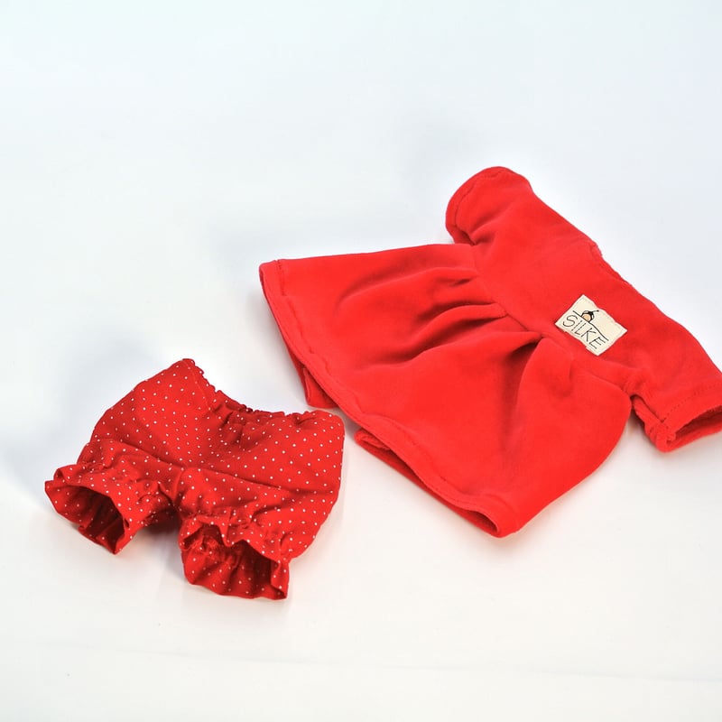 シルケ人形 ロッテちゃん・赤 | Toy-Toy ONLINESHOP