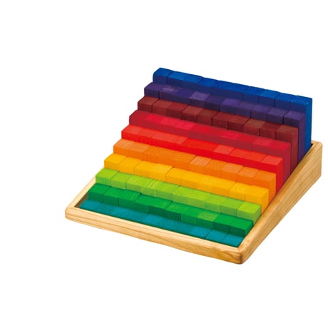 GRIMM'S/グリムス社　にじのカウンティングブロック