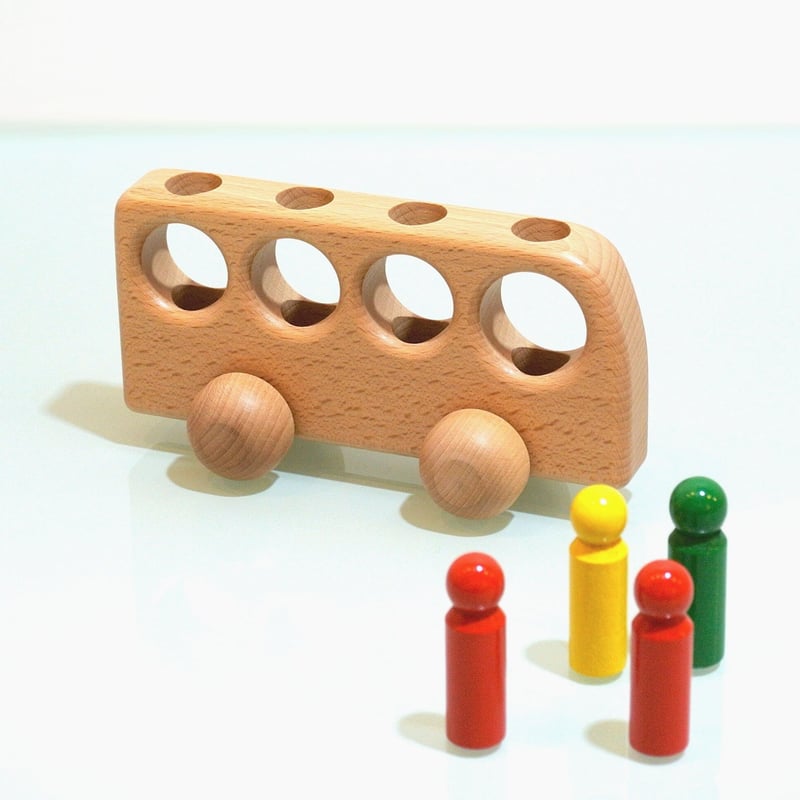 Keller/ケラー社 4人乗りバス 白木 | Toy-Toy ONLINESHOP