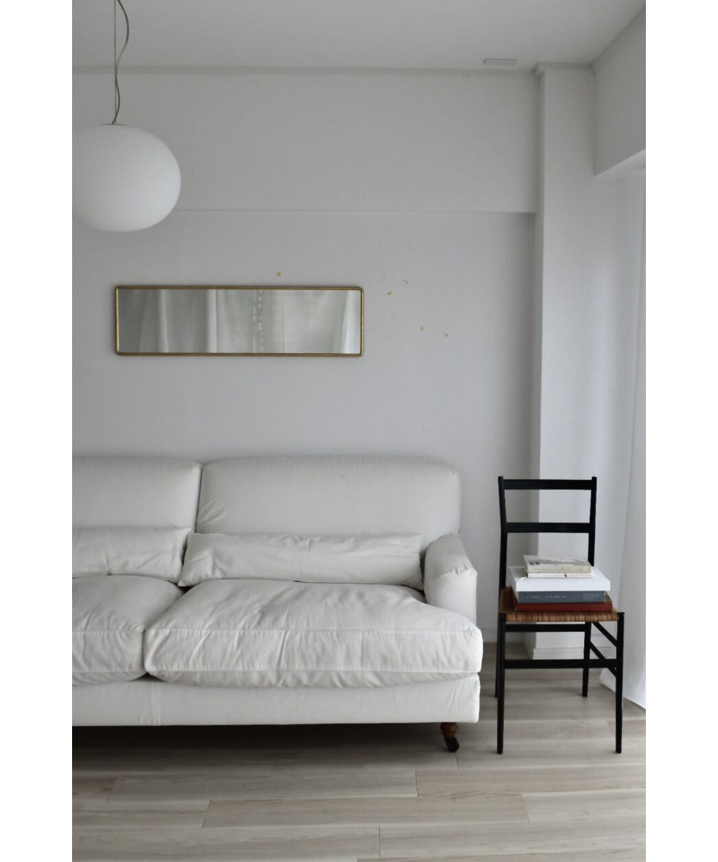 四角縦長（姿見タイプ 丸かど金箔重貼） | 森へ行く日