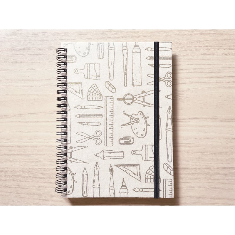 デザインノート ※23冊セット TRC スパイラルリングノート＜B6＞ 無罫 DWクラフト (15249006)