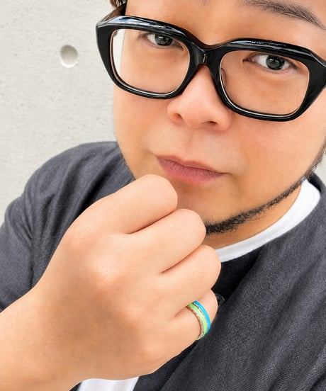 遊び心のGEAR Ring (ギアリング)　BLUE
