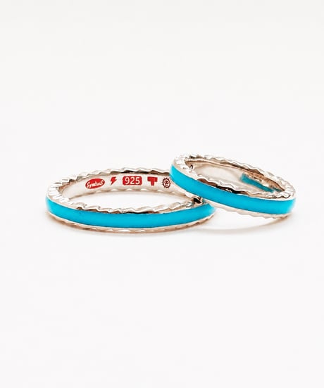 遊び心のGEAR Ring (ギアリング)　BLUE
