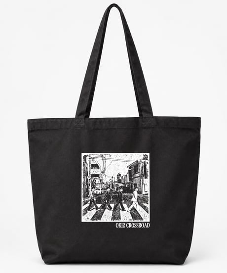 いつかの交差点トート　BLACK