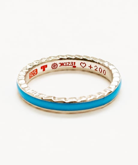 遊び心のGEAR Ring (ギアリング)　BLUE