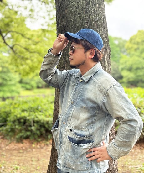 前でも後ろでもCAP DENIM