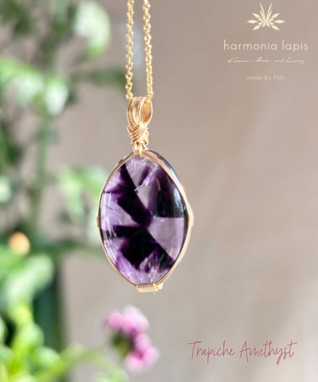 Trapiche Amethyst - Pioneer Spirit 女神巻き®︎