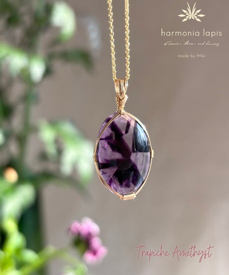 Trapiche Amethyst - Pioneer Spirit 女神巻き®︎