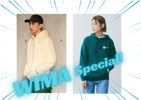 フーディー（被り型・裏パイル）Pullover-style Hoodie ｜ WIMAオリジナル【全29色】
