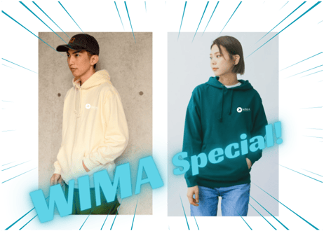 フーディー（被り型・裏パイル）Pullover-style Hoodie ｜ WIMAオリジナル【全29色】