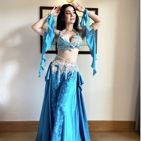 Le NouR リヌール ベリーダンス衣装 ベリーダンス衣装【Royal Blue】 | Le NouR（リヌール