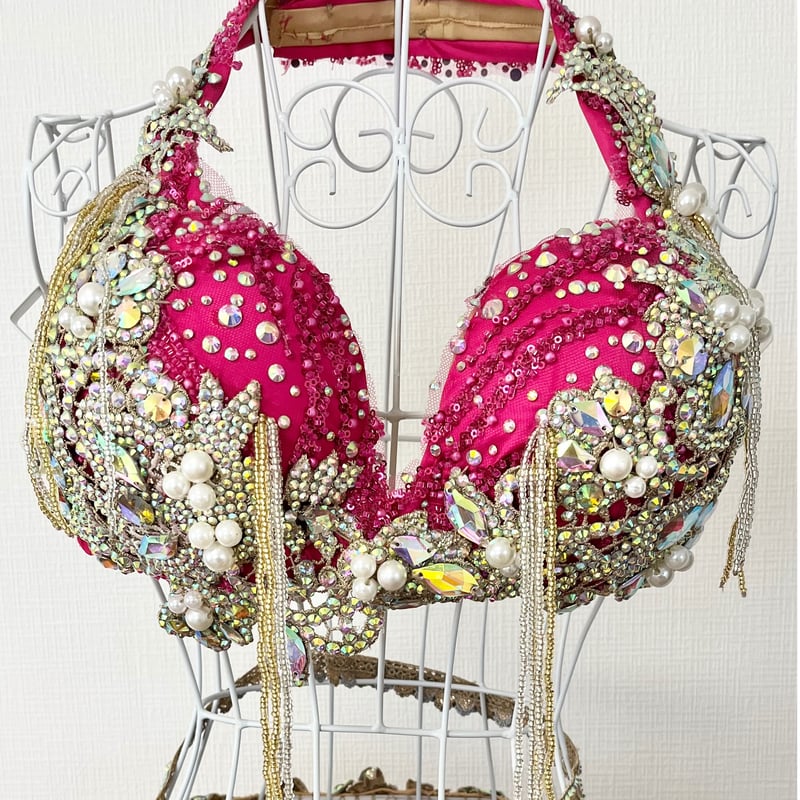 ベリーダンス衣装【Queen Pink】 | Le NouR（リヌール）Bellydance