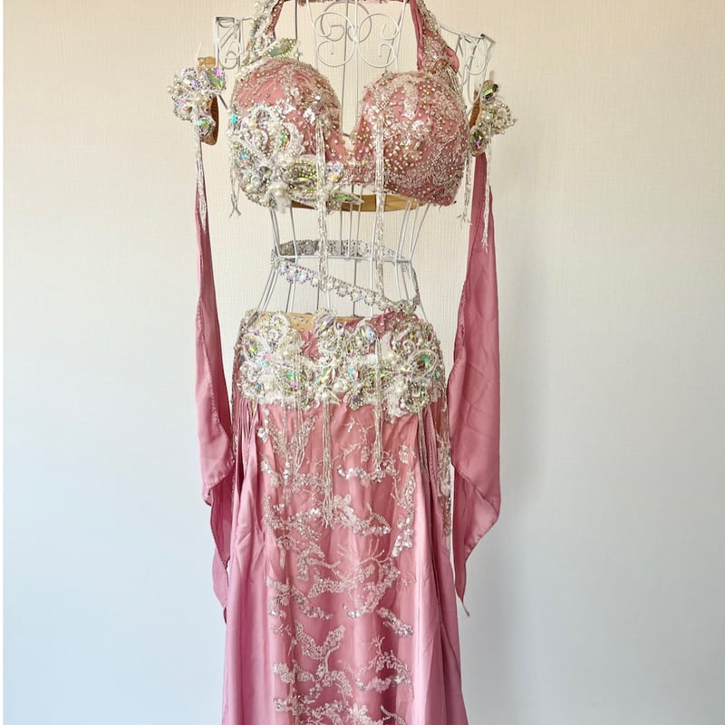 ベリーダンス衣装【Lila Pink】 | Le NouR（リヌール