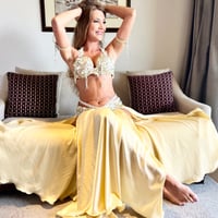 ベリーダンス衣装【Lavender&light blue】 | Le NouR（リヌール）Be