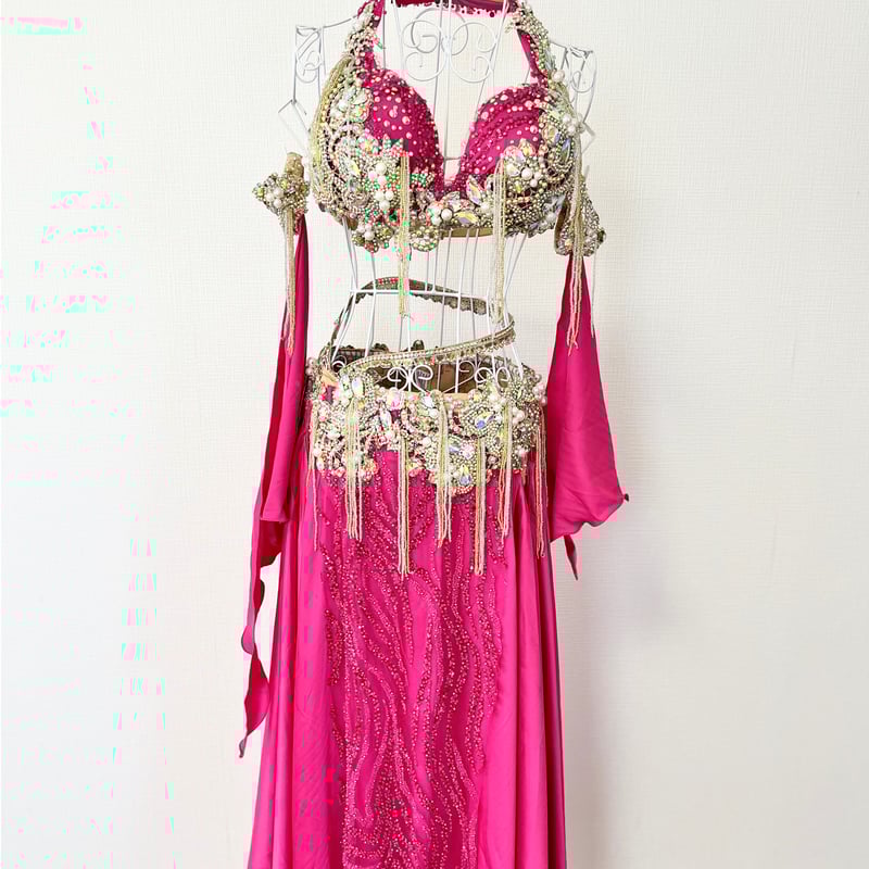 ベリーダンス衣装【Queen Pink】 | Le NouR（リヌール）Bellydance
