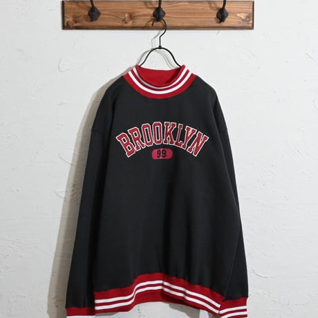 裏起毛ハーフZIPプルパーカー