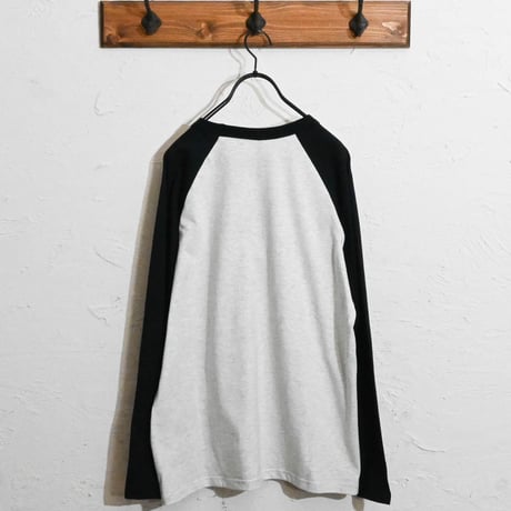 16/天竺ラグラン プリントTシャツ（WARM UP!）
