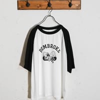 16/TC 天竺 ラグランTシャツ(PEMBROKE)