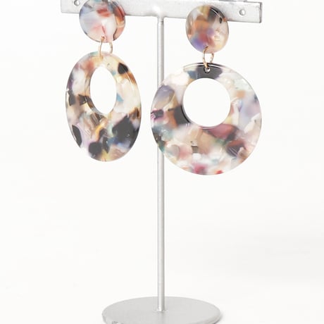 ベッコウリングピアス