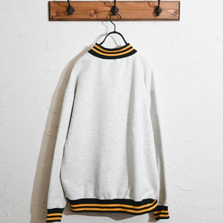 裏起毛ハーフZIPプルパーカー