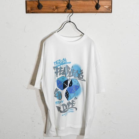 16/TC 天竺プリントTシャツ(ダイス、ジャックダニエル、看板係)