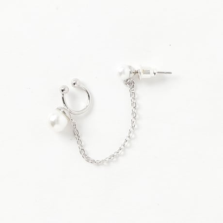 イヤーカフパールピアス