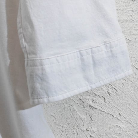 綿麻ストレッチシャツ