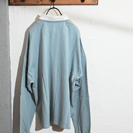 10/-天竺シシュウラガー長袖シャツ