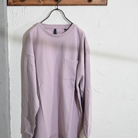 ポケット付きロングTシャツ