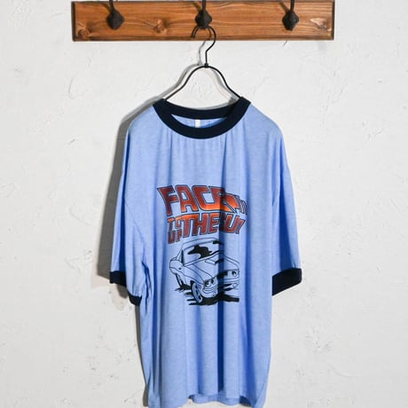 16/TC 天竺カラー杢 リンガーTシャツ