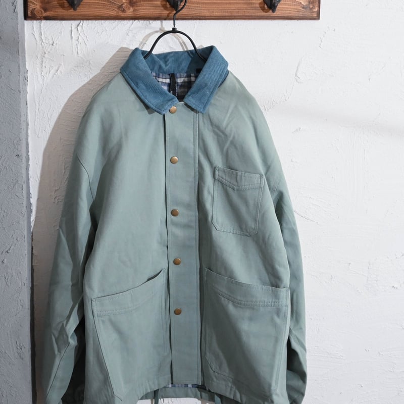 タッグ衿コーデュロイワークジャケット | Anytime Songs