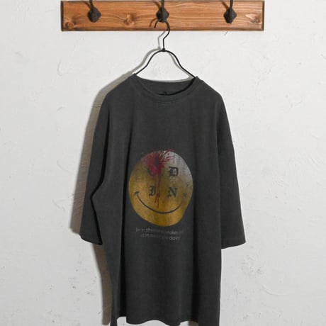 16/天竺 ピグメント プリントTシャツ