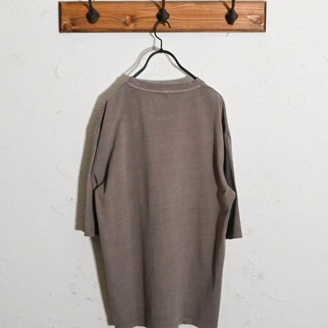 16/天竺 カットオフ切り替えTシャツ