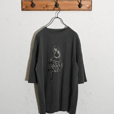 16/天竺 ピグメント プリントTシャツ