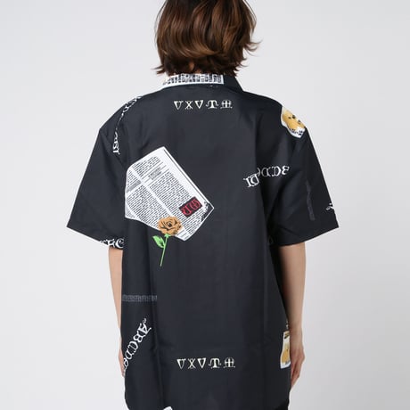 総柄シャツ