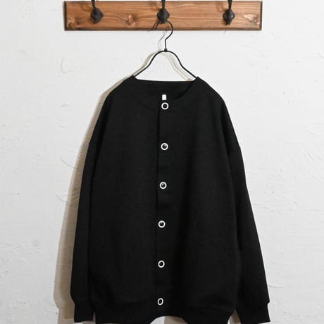 カットカルゼ クルーネックカーディガン