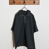 ポリエステル ハーフZIP裾ドローコードP/O