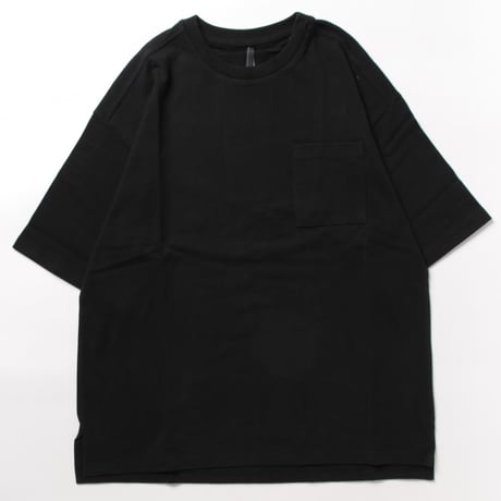 ビッグシルエット無地クルーネックTシャツ(半袖)