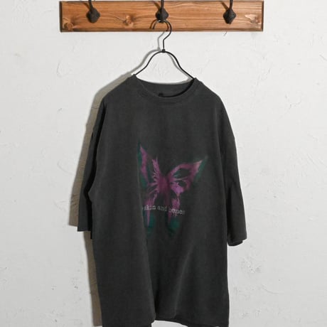 16/天竺 ピグメント プリントTシャツ