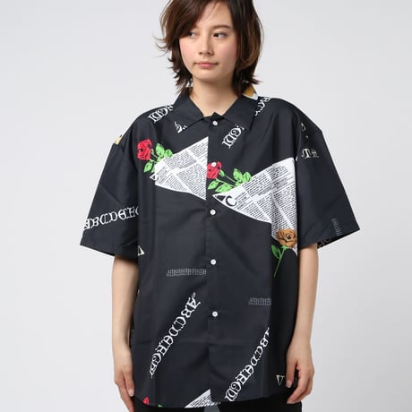 総柄シャツ
