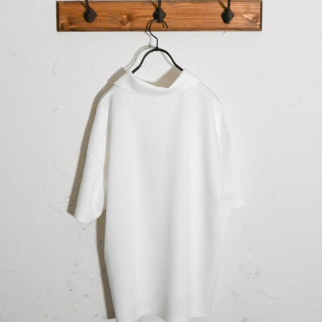 ダンボールニット ハーフZIP Tシャツ