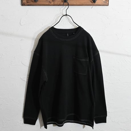 OE 天竺 ステッチング LS-Tシャツ