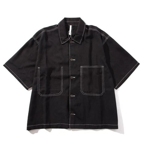 ビッグサイズ ステッチングシャツ