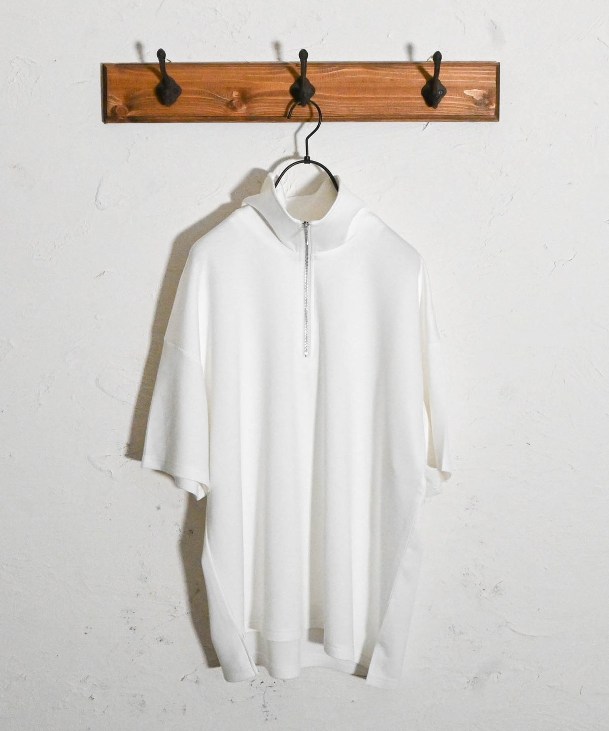ダンボールニット ハーフZIP Tシャツ | Anytime Songs