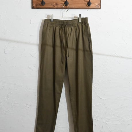 11番綿麻ストレッチシェフパンツ