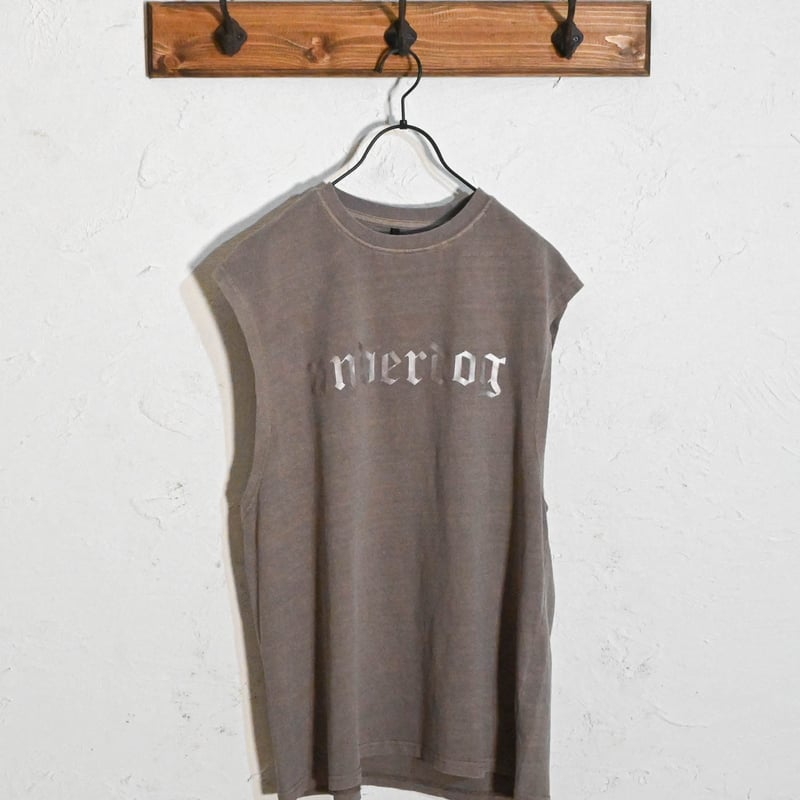 ANNTIAN ノースリーブプリントトップス ANNTIAN ノースリーブプリントトップス