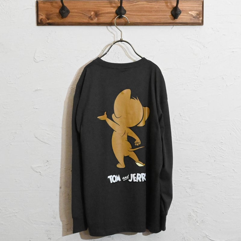 トムとジェリー バックプリント BIGロングTシャツ | Anytime Songs