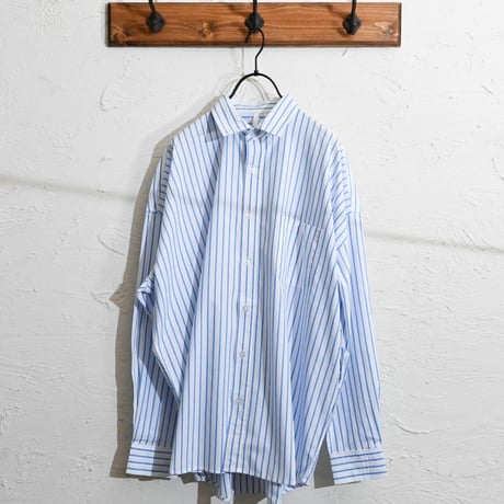 綿ブロードレギュラーカラーLSシャツ