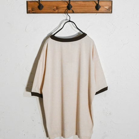 16/TC 天竺カラー杢 リンガーTシャツ(INDIANA)